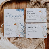 Eine kleine Alberne Gänsejunge Babydusche Napkins Serviette