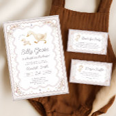 Silly Goose Gender Neutral Baby Shower Pappteller