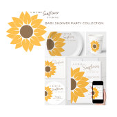 Eine kleine Sonnenblume ist auf dem Weg Mini-Weine Weinetikett