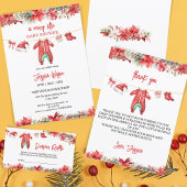 Weihnachten Frohe kleine Baby Dusche Geschlecht ne Pappteller