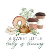 Baby wird gebraut pappteller