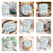 Ahoy It is a Boy Nautical Baby Shower Einladung