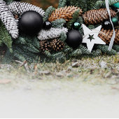 Überprüfen Sie die Hallen Holiday Postkarte