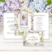 Fast Pink Hydrangea Blume Beerdigung Service Programm
