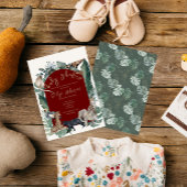 Wild Baby Shower Einladung