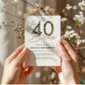 Ich bin 40 Foto für das Ausdrucken von Tierschrift