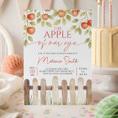 Apple Orchard Buffet Shower Menü 4x9 Karte