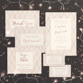 Cream Gold Art Deco Muster Benutzerdefinierte Adre Mini Visitenkarte