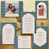 Gold Art Deco Floral Return Geschenk Gefallen Etiketten