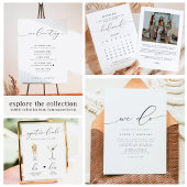 ASHER Elegante Calligraphy Open Bar Drink Poster