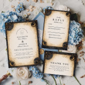 Astral Night Wedding Einladung