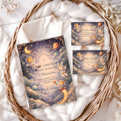 Astronaut Animals Space Diapper Raffle Begleitkarte