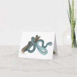 Collection Austrailian  snake Note Card Karte