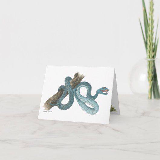 Collection Austrailian snake Note Card Karte (Vorderseite)