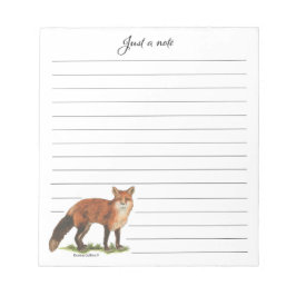 Collection Australian Fox Note Pad Notizblock
