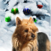 Australian Terrier Christmas Geschenke Mousepad