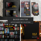 Blutspritzer-Horror-Buchlaunch-Promotion Banner