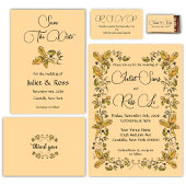 Save The Date Flat Announcement Card Ankündigung