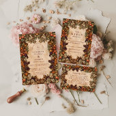 Autumn Orchard Wedding Einladung