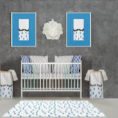 Octopus Baby Boy Under Sea Fleecedecke