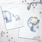 Elephant Baby Shower Serviette
