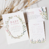 Baby in Bloom Spring Wildblume Books for Baby Begleitkarte