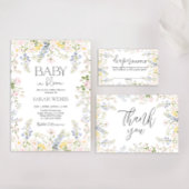 Baby in Bloom Windel-Raffle Begleitkarte