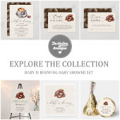 Baby Brechen Coffee Baby Dusche Begrüßungszeichen Wandteppich