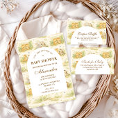 Baby Jungle Animals Baby Shower Einladung