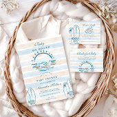 Baby an Bord Baby Dusche Serviette