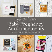 Das ist ein Junge! Ankündigung von Blue Baby Pregn Ornament