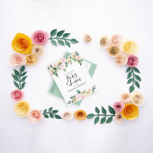 Baby Dusche Aquarelllemon Gelbe Blumenschrift Banner