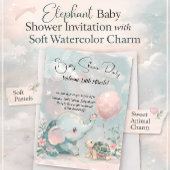 Babydusche Party Einladung