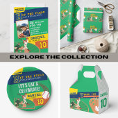 Green Sporty Baseball Batter Ball Kindergeburtstag Serviette