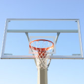 Girls Modern Birthday Party Basketball Pappteller