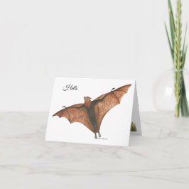 Collection Bat Note Card Karte