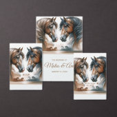 Foto Monogram Wedding Couple hinzufügen Quadratischer Aufkleber (Personalisiere diese Kollektion eines unabhängigen Creators.)