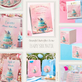 Schöne Schmetterlinge Twins Baby Dusche Pappteller