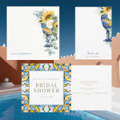 Mediterraner Ratgeber, der gesagt hat, es Duschspi Einladung