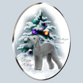 Bedlington Terrier Weihnachtsgeschenke Ornament