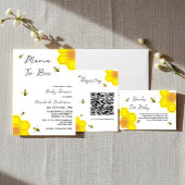 Bee Baby Shower Serviette