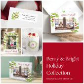 Berry & Bright | Holiday Monogram Kaffeetasse