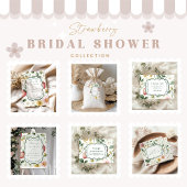 Berry Botanical Charm Brautparty Serviette