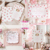 Erdbeere Erste Geburtstagsgeschenke Schild Berry S