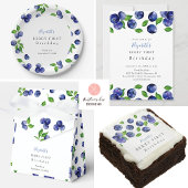 Blueberries Muster Niedliche Berries Geschenkpapier