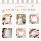 Berry in Bloom Brautparty Runder Aufkleber