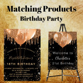 Gästebuch Geburtsname schwarzer goldener Glitzer