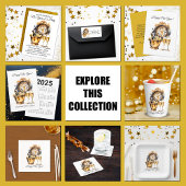 Schwarz und Gold - Silvester Spielkarten