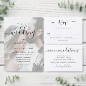 Elegante Schwarz-Weiß-Hochzeit Serviette (Personalisiere diese Kollektion eines unabhängigen Creators.)