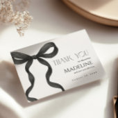 Schwarz-Weiß-Brautparty laden ein | Chic Modern Einladung